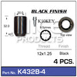 K NUTS BLACK pk(4) K432B-4 - Nice Products | Universal Auto Spares
