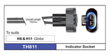 Headlight Socket TH811 - Nice Products | Universal Auto Spares