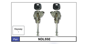 Door Locks Pair NDL55E - Nice Products | Universal Auto Spares
