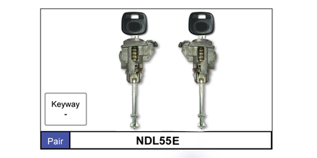 Door Locks Pair NDL55E - Nice Products | Universal Auto Spares