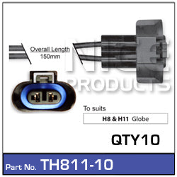Headlight Socket TH811-10 - Nice Products | Universal Auto Spares