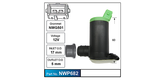 Washer Pump NWP682 - Nice Products | Universal Auto Spares