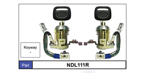 Door Locks Pair NDL111R - Nice Products | Universal Auto Spares