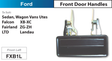Door Handle FXB1L - Nice Products | Universal Auto Spares