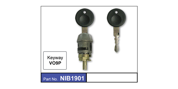 Ignition Barrel NIB1901 - Nice Products | Universal Auto Spares