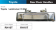 Door Handle RH10T - Nice Products | Universal Auto Spares