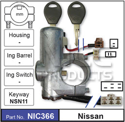 Ignition & Switch NIC366 - Nice Products | Universal Auto Spares