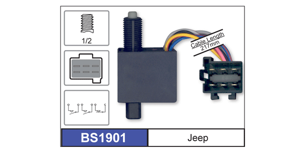 Brake Light Switch BS1901 - Nice Products | Universal Auto Spares