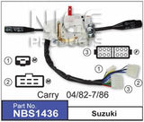 Blinker Switch NBS1436 - Nice Products | Universal Auto Spares