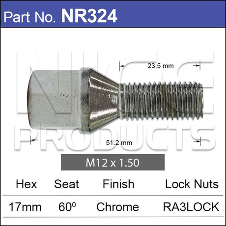 One Piece Stud NR324 - Nice Products | Universal Auto Spares