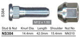 Stud & Nut NS384 - Nice Products | Universal Auto Spares