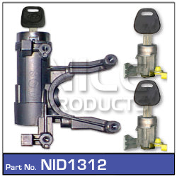Ignition Barrel & Doors NID1312 - Nice Products | Universal Auto Spares