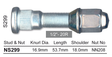 Stud & Nut NS299 - Nice Products | Universal Auto Spares
