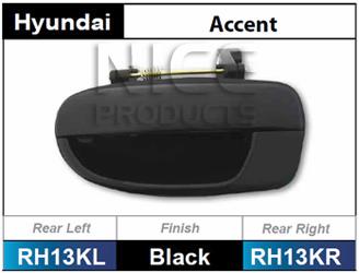 Door Handle RH13KR - Nice Products | Universal Auto Spares