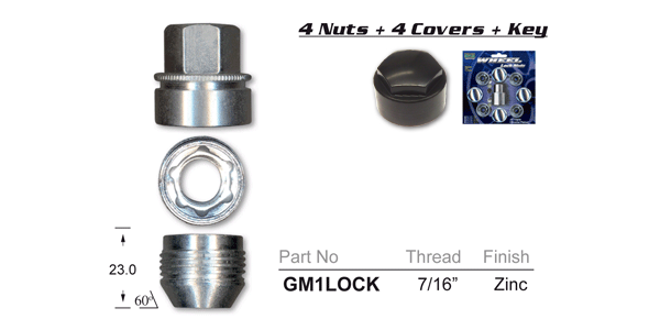 Lock Nuts GM1LOCK - Nice Products | Universal Auto Spares
