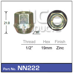 Wheel Nut NN222 - Nice Products | Universal Auto Spares
