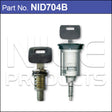 Ignition Barrel & Door NID704B - Nice Products | Universal Auto Spares