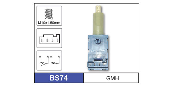 Brake Light Swich (NLA) BS74 - Nice Products | Universal Auto Spares