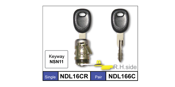 Door Lock (NO ETA) NDL16CR - Nice Products | Universal Auto Spares