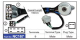 Ignition Switch NC167 - Nice Products | Universal Auto Spares