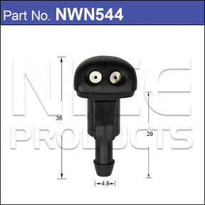 Washer Jet pair NWN544 - Nice Products | Universal Auto Spares