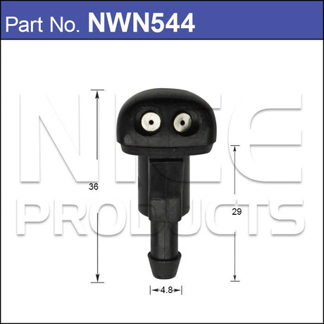 Washer Jet pair NWN544 - Nice Products | Universal Auto Spares