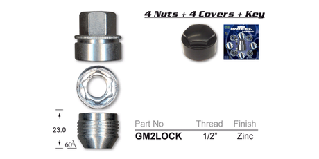 Lock Nuts GM2LOCK - Nice Products | Universal Auto Spares
