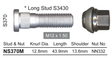 Stud & Nut NS370M - Nice Products | Universal Auto Spares