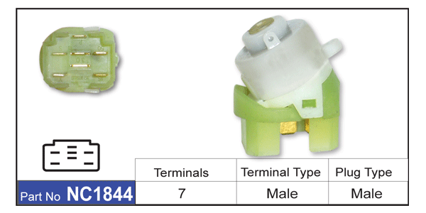 Ignition Switch NC1844 - Nice Products | Universal Auto Spares