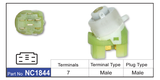 Ignition Switch NC1844 - Nice Products | Universal Auto Spares