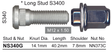 Stud & Nut NS340G - Nice Products | Universal Auto Spares