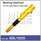 Steering Wheel Lock SOL1900 - Nice Products | Universal Auto Spares