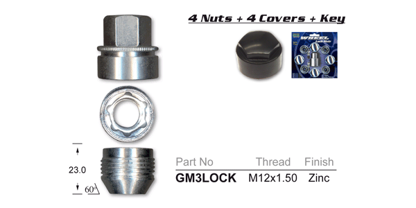 Lock Nuts GM3LOCK - Nice Products | Universal Auto Spares