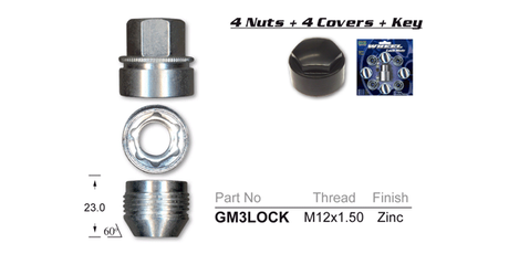 Lock Nuts GM3LOCK - Nice Products | Universal Auto Spares