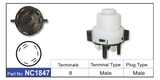 Ignition Switch NC1847 - Nice Products | Universal Auto Spares