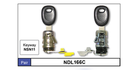 Door Locks Pair NDL166C - Nice Products | Universal Auto Spares