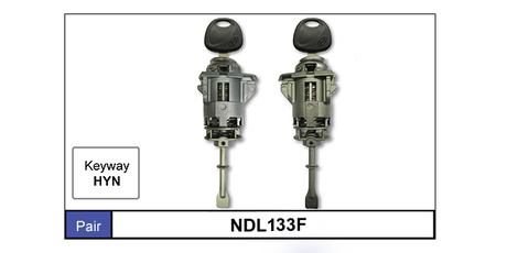 Door Locks Pair NDL133F - Nice Products | Universal Auto Spares