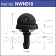 Washer Jet Pair NWN510 - Nice Products | Universal Auto Spares