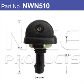 Washer Jet Pair NWN510 - Nice Products | Universal Auto Spares