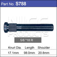 Wheel Stud S788 - Nice Products | Universal Auto Spares