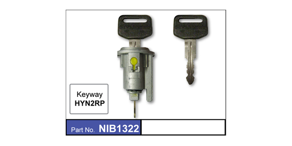 Ignition Barrel NIB1322 - Nice Products | Universal Auto Spares