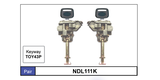 Door Locks Pair NDL111K - Nice Products | Universal Auto Spares