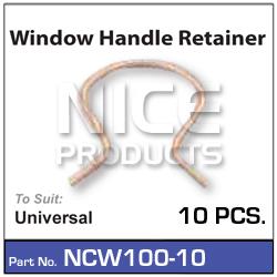 Window Winder Clip 10 NCW100-10 - Nice Products | Universal Auto Spares