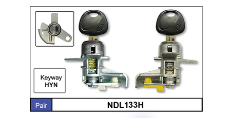 Door Locks Pair NDL133H - Nice Products | Universal Auto Spares
