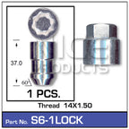 Lock Nut S6-1LOCK - Nice Products | Universal Auto Spares