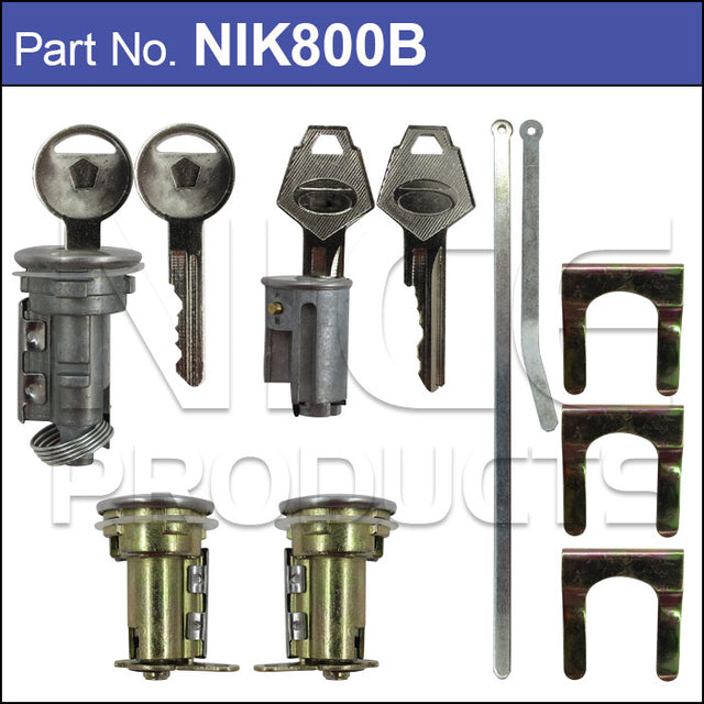 Lock set NIK800B - Nice Products | Universal Auto Spares