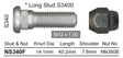 Stud & Nut NS340F - Nice Products | Universal Auto Spares