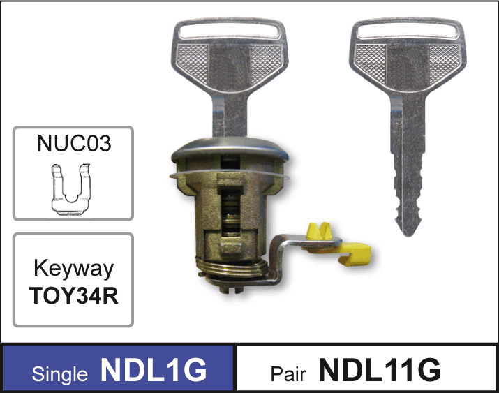 Door Lock NDL1G - Nice Products | Universal Auto Spares