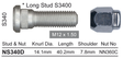 Stud & Nut NS340D - Nice Products | Universal Auto Spares
