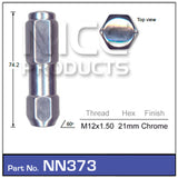 Wheel Nut NN373 - Nice Products | Universal Auto Spares